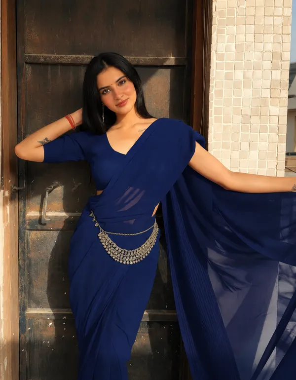 Navy_Blue_Georgette_SAREE_For_WOMEN