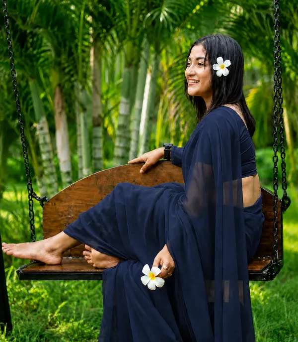Navy_Georgette_SAREE_For_WOMEN