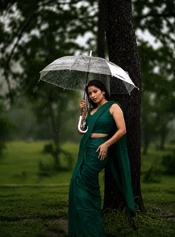 Green_Georgette_SAREE_For_WOMEN