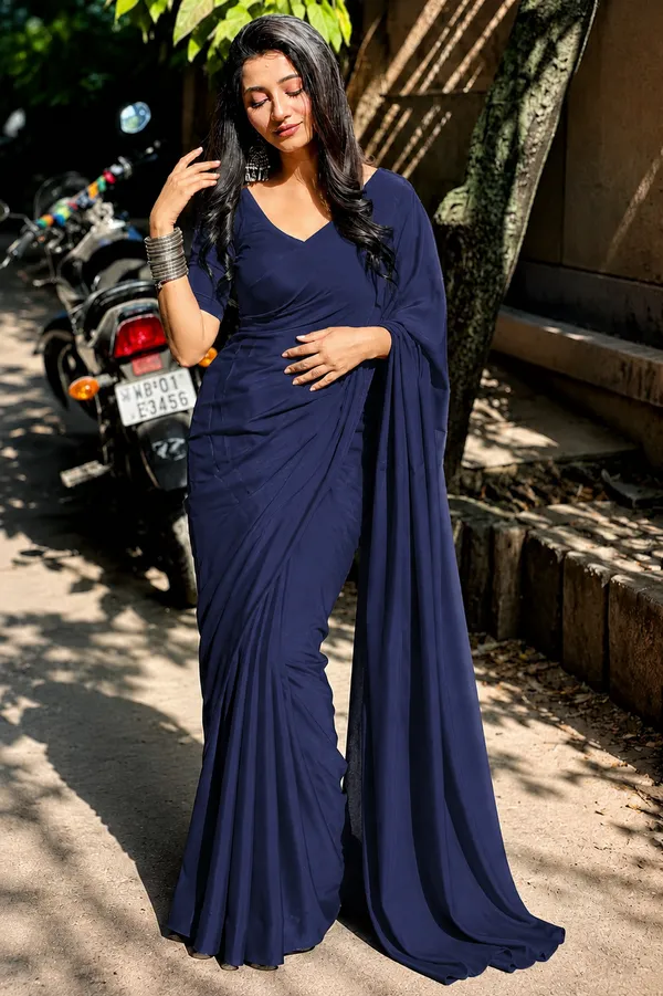 Navy_Blue_Georgette_SAREE_For_WOMEN