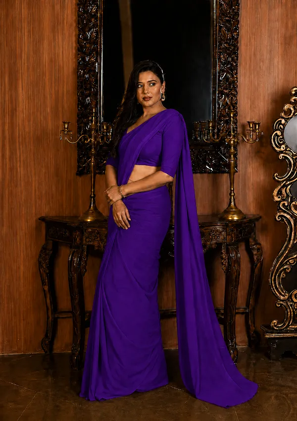 Purple_Georgette_SAREE_For_WOMEN
