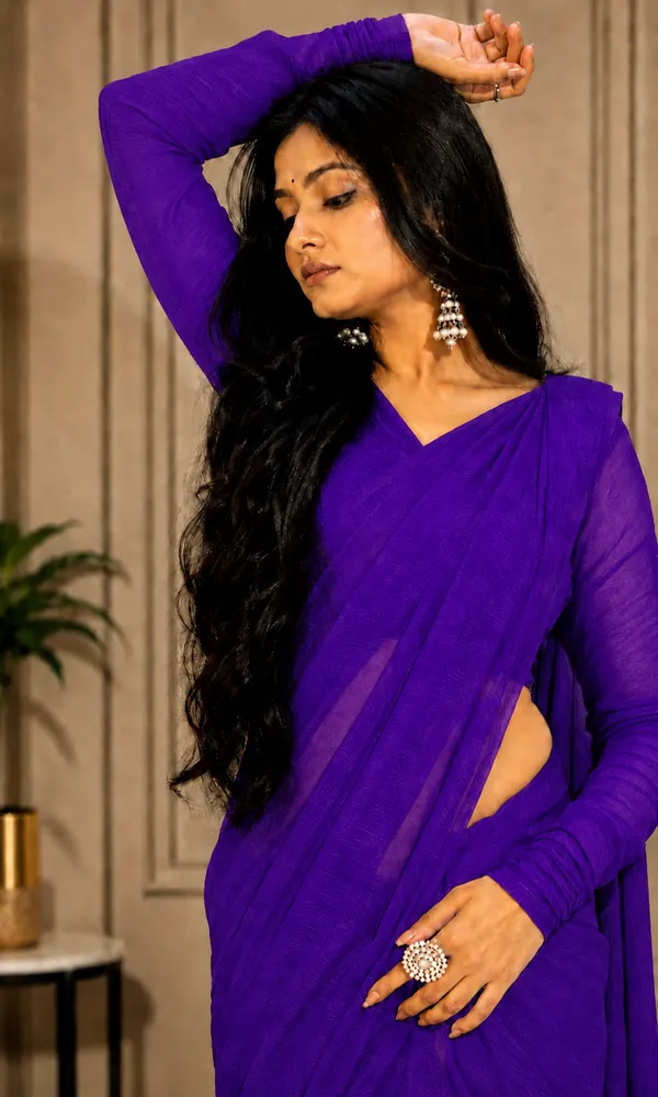 Purple_Georgette_SAREE_For_WOMEN