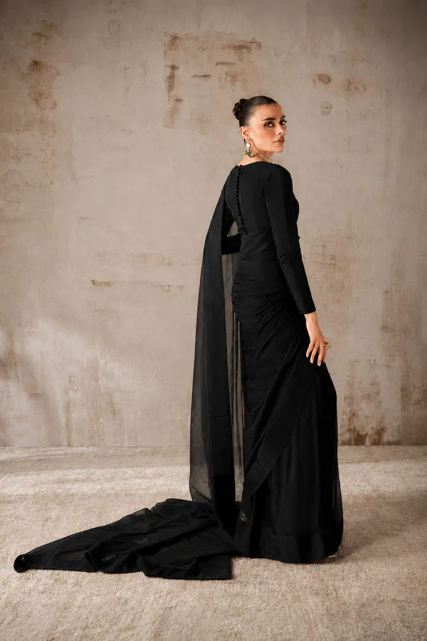 Black_Georgette_SAREE_For_WOMEN