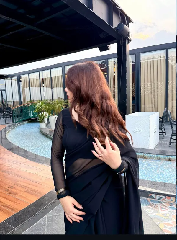 Black_Georgette_SAREE_For_WOMEN