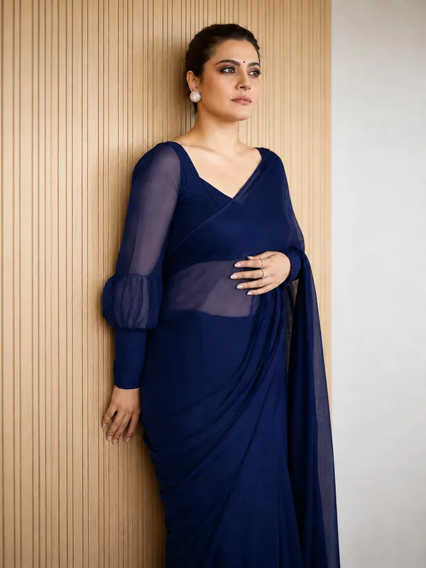 Navy_Blue_Georgette_SAREE_For_WOMEN
