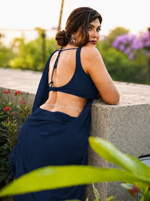 Navy_Blue_Georgette_SAREE_For_WOMEN