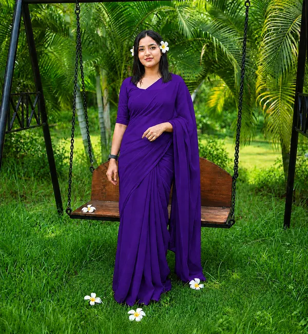 Purple_Georgette_SAREE_For_WOMEN