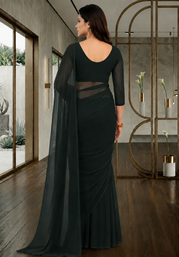 Black_Georgette_SAREE_For_WOMEN