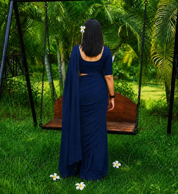Navy_Georgette_SAREE_For_WOMEN