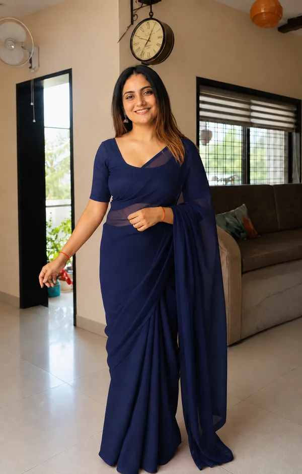 Navy_Blue_Georgette_SAREE_For_WOMEN