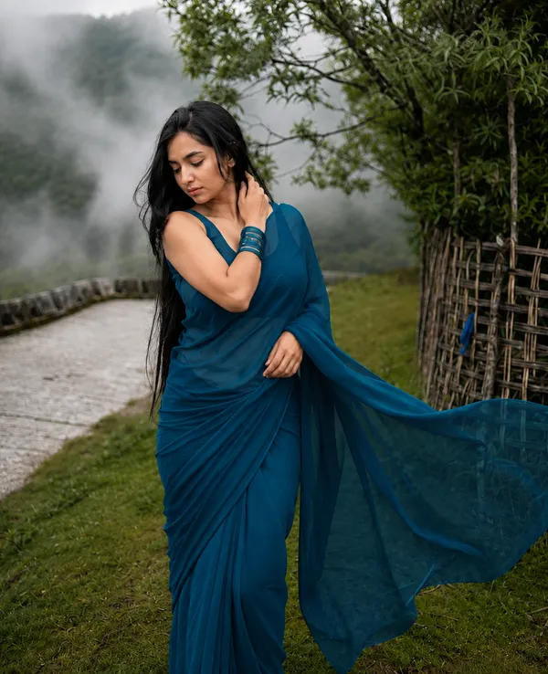 Blue_Georgette_SAREE_For_WOMEN