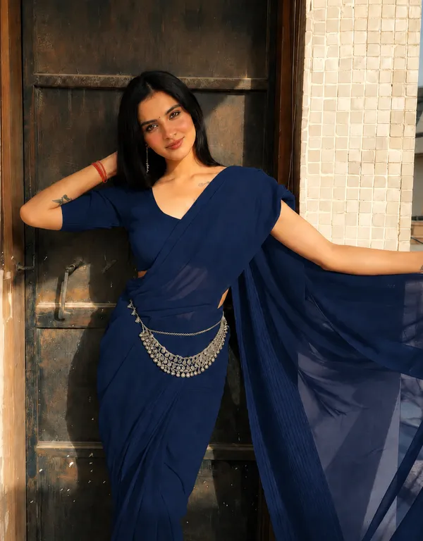 Navy_Blue_Georgette_SAREE_For_WOMEN