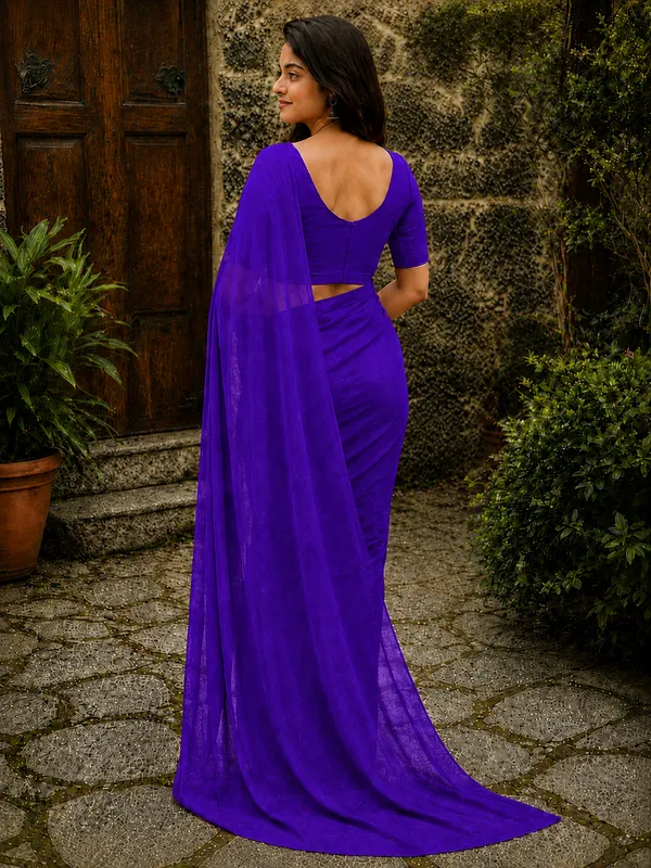 Purple_Georgette_SAREE_For_WOMEN