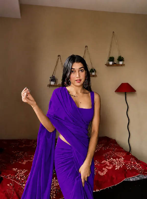 Purple_Georgette_SAREE_For_WOMEN