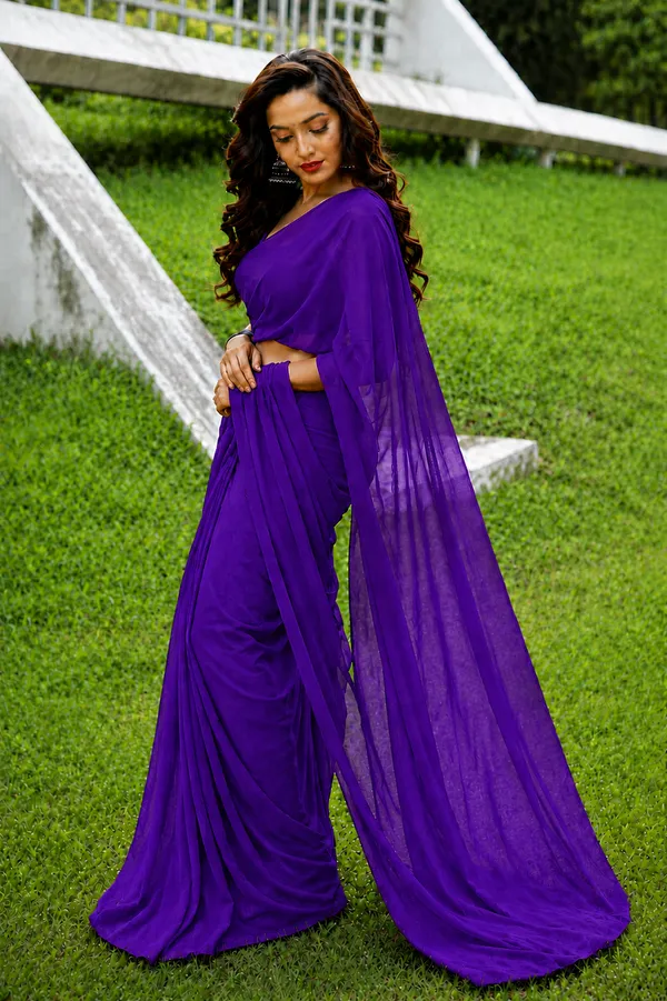Purple_Georgette_SAREE_For_WOMEN