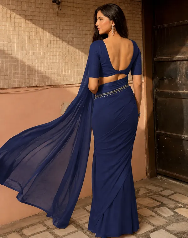 Navy_Blue_Georgette_SAREE_For_WOMEN