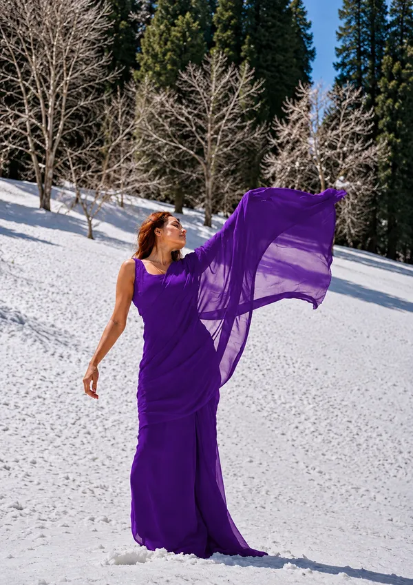 Purple_Georgette_SAREE_For_WOMEN