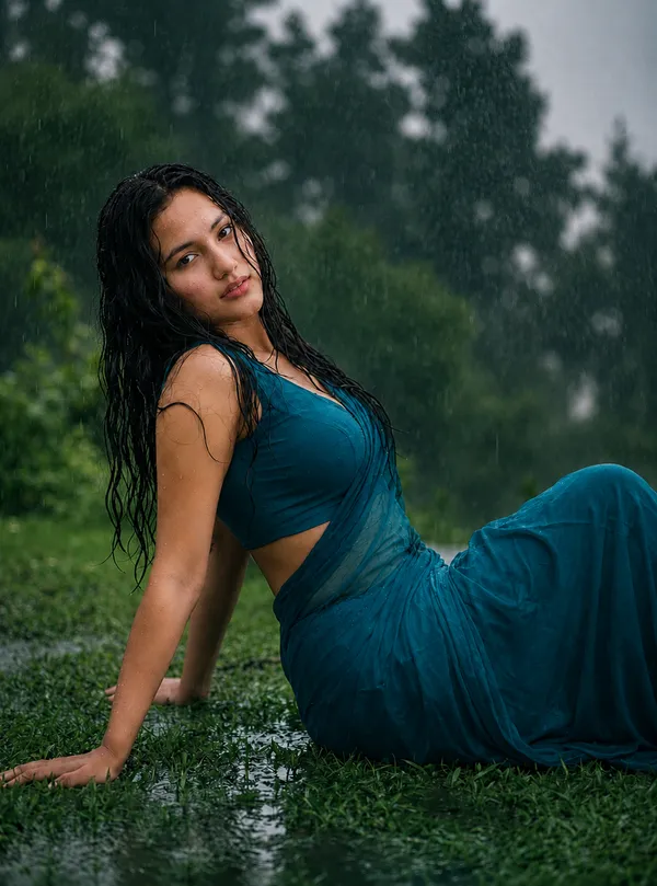 Teal_Blue_Georgette_SAREE_For_WOMEN