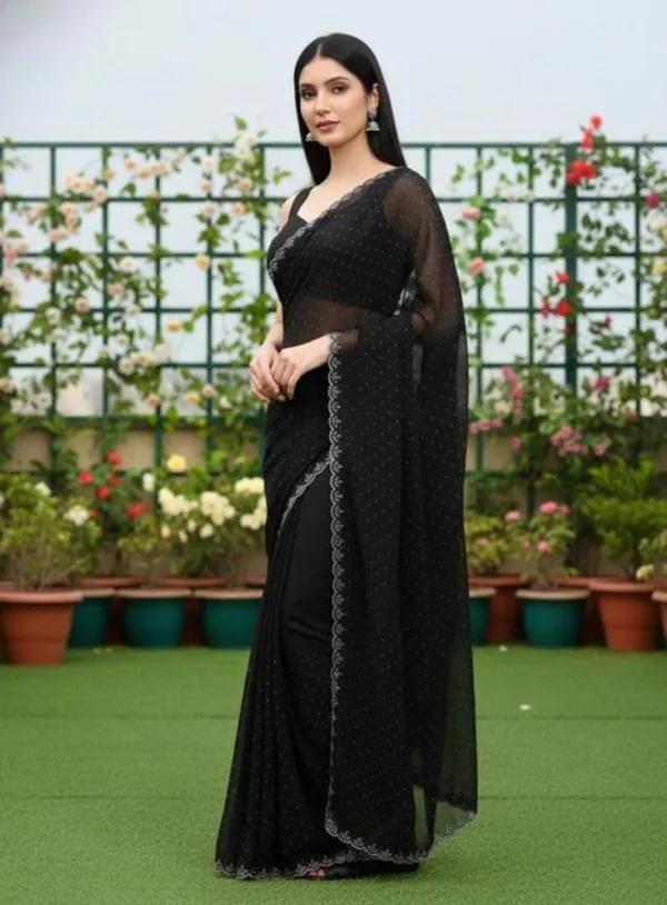 Black_Georgette_SAREE_For_WOMEN