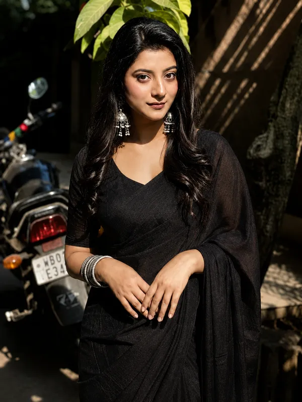 Black_Georgette_SAREE_For_WOMEN