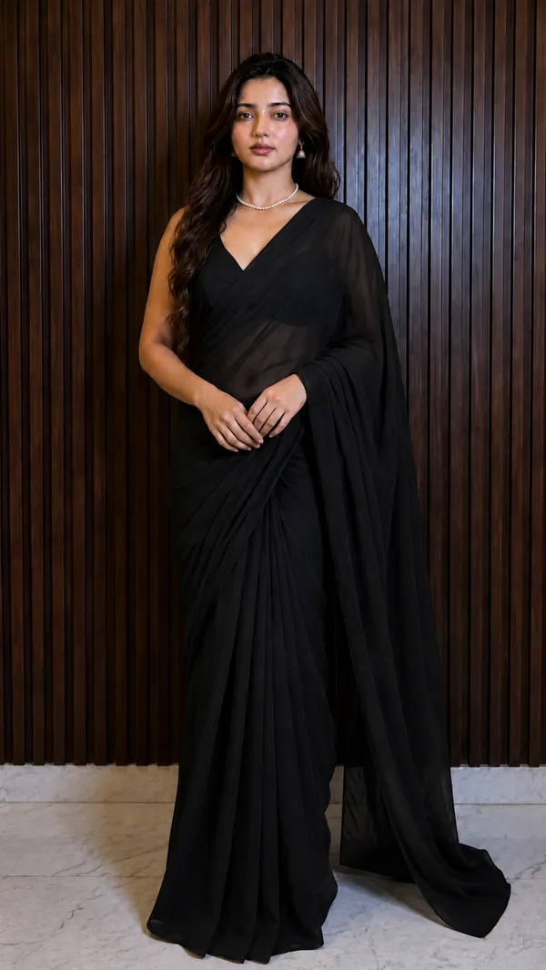 Black_Georgette_SAREE_For_WOMEN