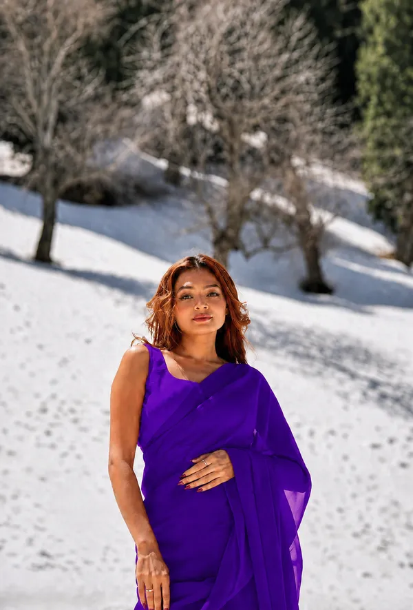 Purple_Georgette_SAREE_For_WOMEN