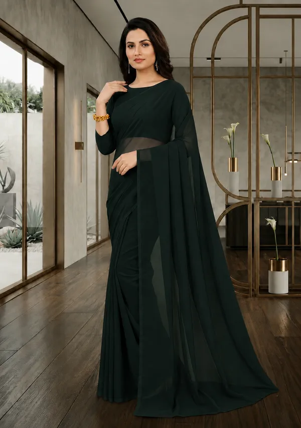 Black_Georgette_SAREE_For_WOMEN