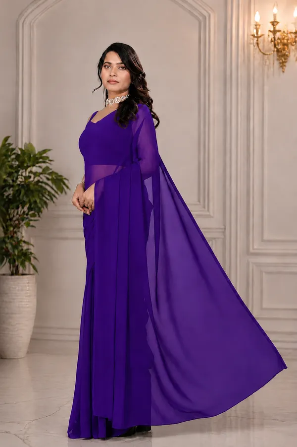 Purple_Georgette_SAREE_For_WOMEN