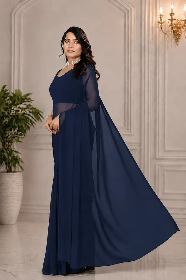 Navy_Blue_Georgette_SAREE_For_WOMEN