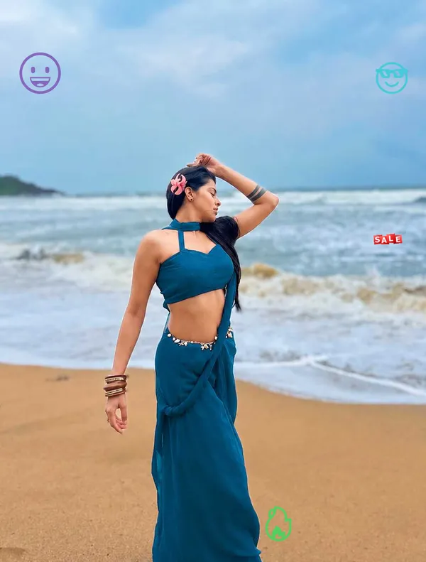 Teal_Blue_Georgette_SAREE_For_WOMEN