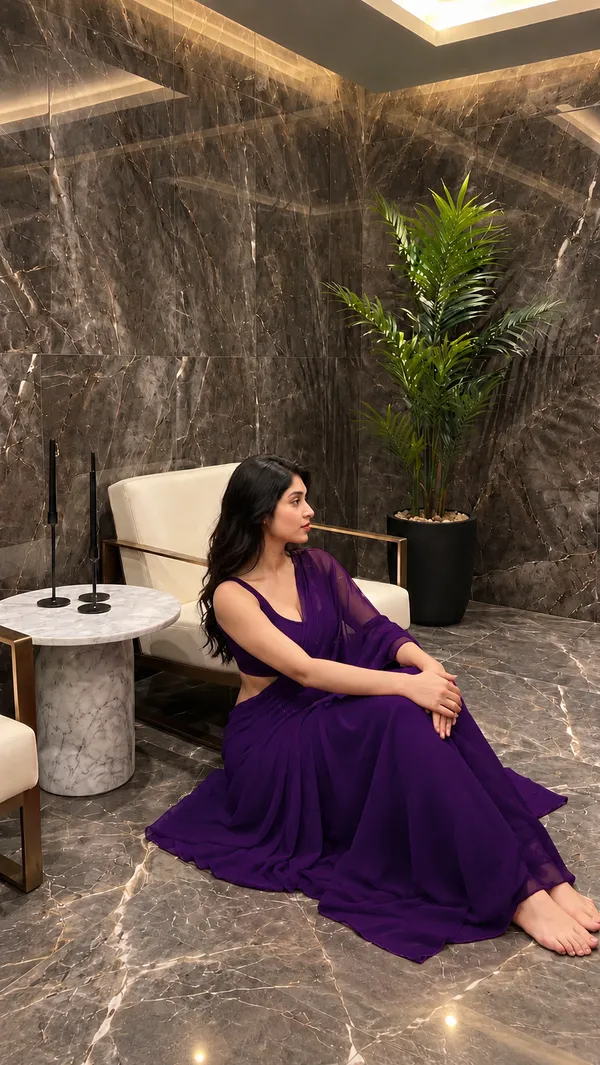 Purple_Georgette_SAREE_For_WOMEN