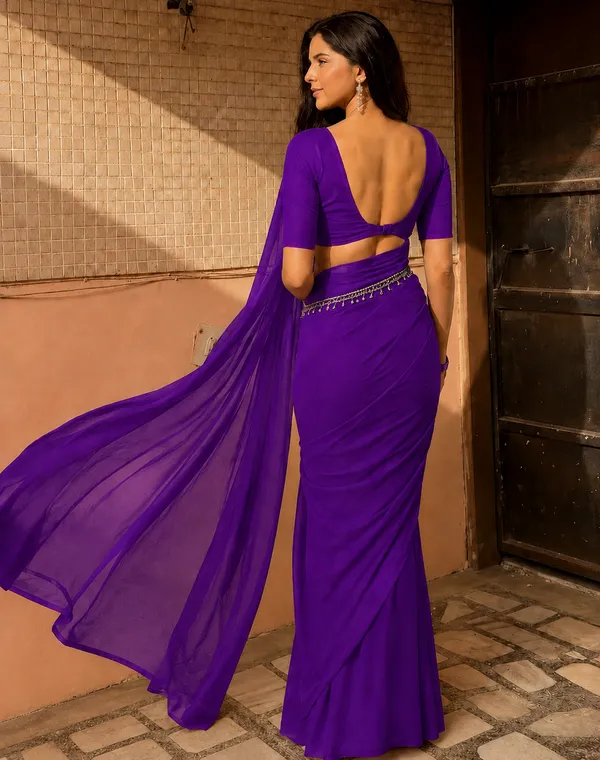 Purple_Georgette_SAREE_For_WOMEN