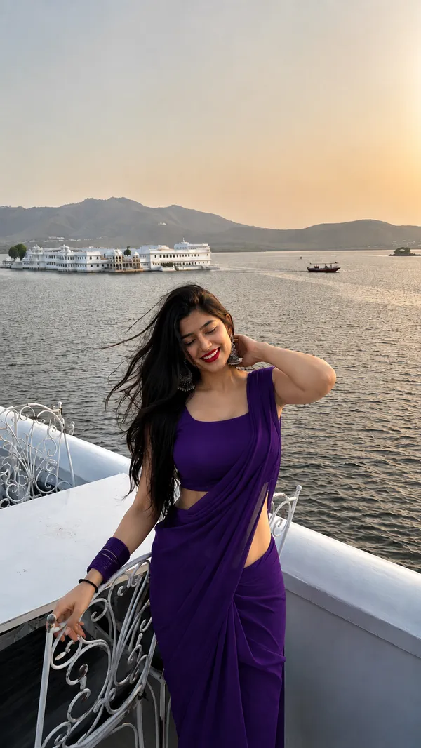 Purple_Georgette_SAREE_For_WOMEN
