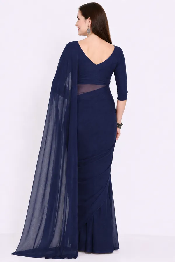 Navy_Georgette_SAREE_For_WOMEN