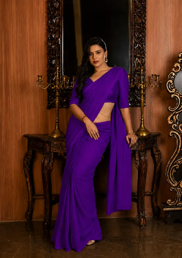 Purple_Georgette_SAREE_For_WOMEN