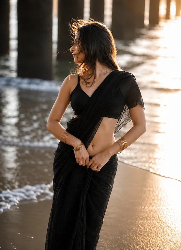 Black_Georgette_SAREE_For_WOMEN
