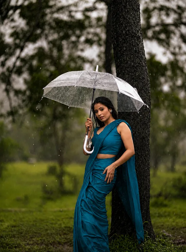 Teal_Georgette_SAREE_For_WOMEN