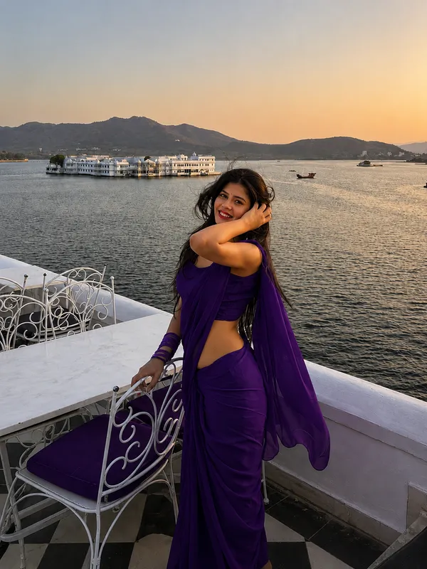 Purple_Georgette_SAREE_For_WOMEN
