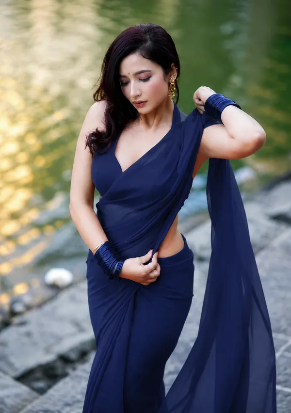 Navy_Blue_Georgette_SAREE_For_WOMEN