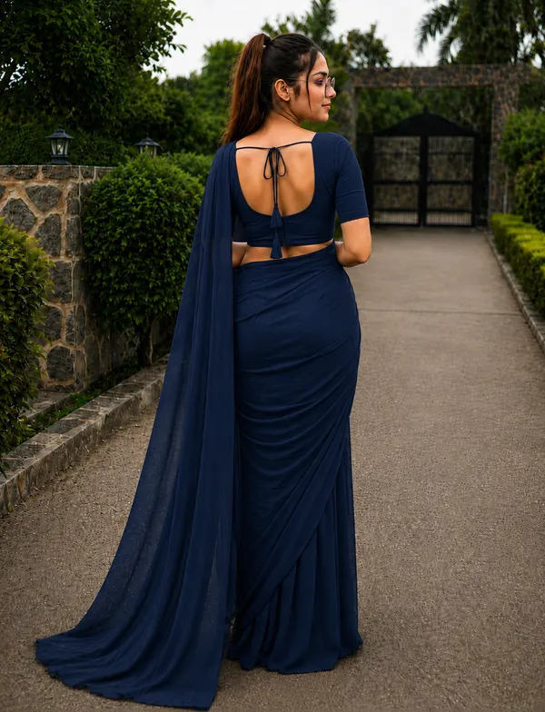 Navy_Blue_Georgette_SAREE_For_WOMEN
