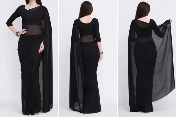 Black_Georgette_SAREE_For_WOMEN