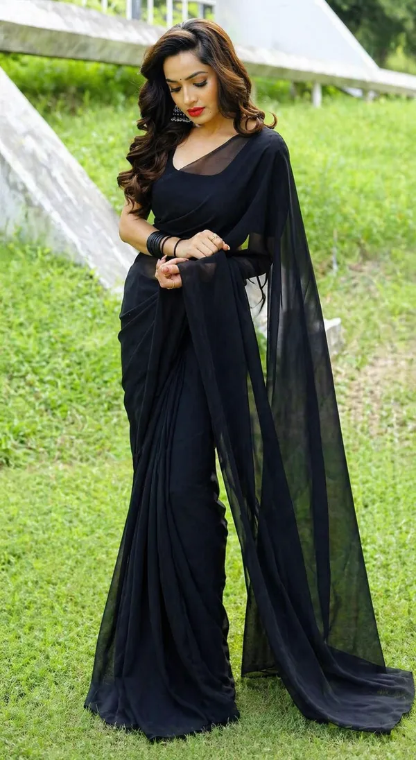 Black_Georgette_SAREE_For_WOMEN
