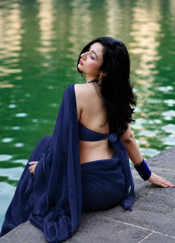Navy_Blue_Georgette_SAREE_For_WOMEN