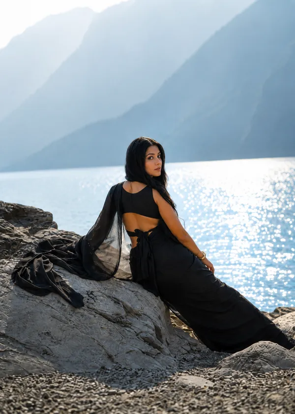 Black_Georgette_SAREE_For_WOMEN