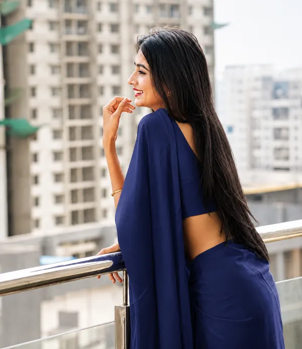 Navy_Blue_Georgette_SAREE_For_WOMEN