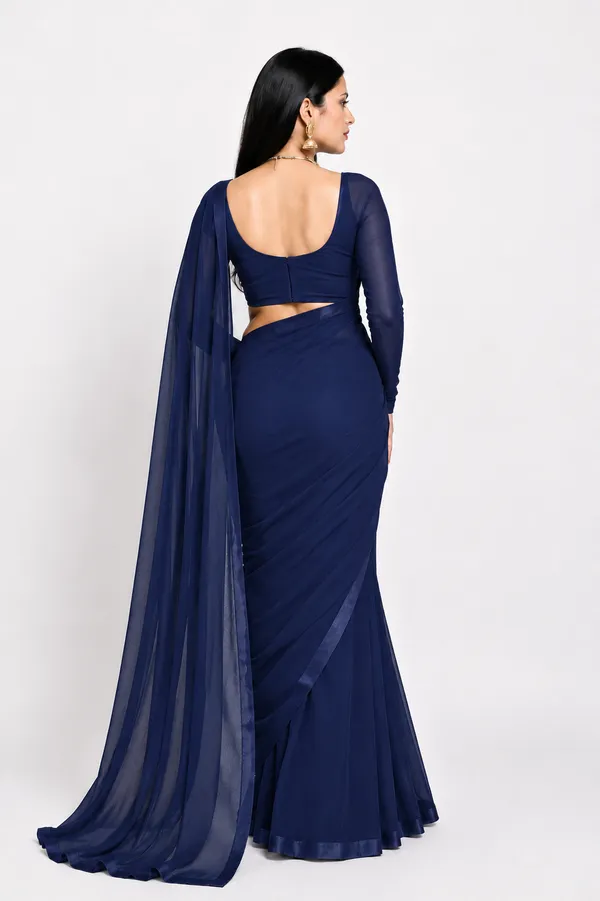 Navy_Blue_Georgette_SAREE_For_WOMEN
