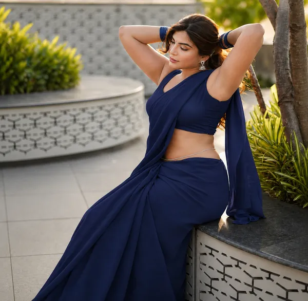 Navy_Blue_Georgette_SAREE_For_WOMEN