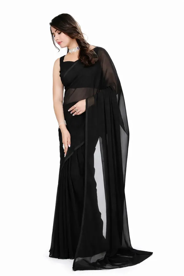 Black_Georgette_SAREE_For_WOMEN