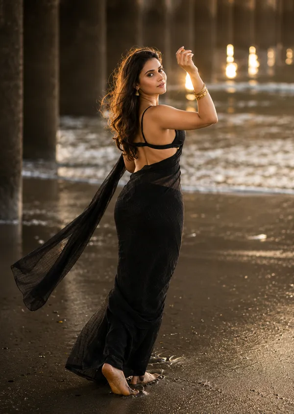 Black_Georgette_SAREE_For_WOMEN