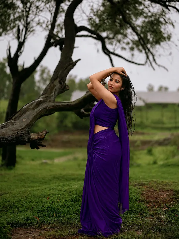 Purple_Georgette_SAREE_For_WOMEN